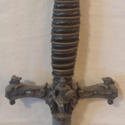 Vintage Parson & Co. Knights of Pythias Masonic Dress Sword Pre-1940