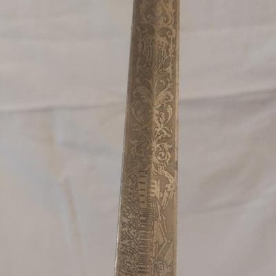 Vintage Parson & Co. Knights of Pythias Masonic Dress Sword Pre-1940