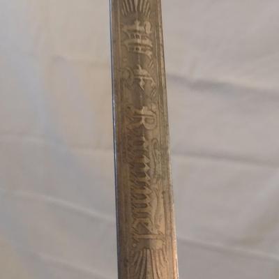 Vintage Parson & Co. Knights of Pythias Masonic Dress Sword Pre-1940