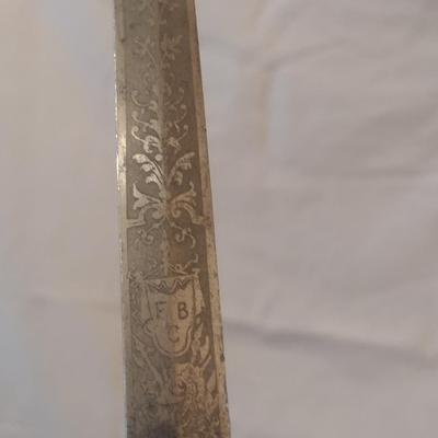 Vintage Parson & Co. Knights of Pythias Masonic Dress Sword Pre-1940