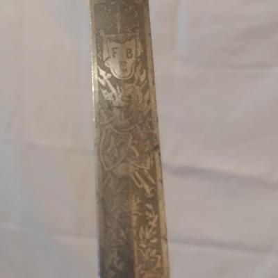 Vintage Parson & Co. Knights of Pythias Masonic Dress Sword Pre-1940