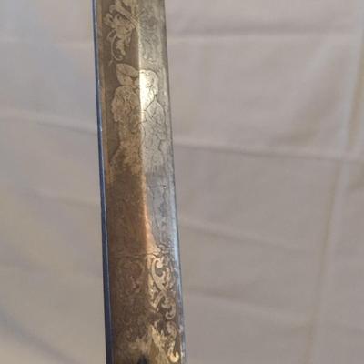 Vintage Parson & Co. Knights of Pythias Masonic Dress Sword Pre-1940