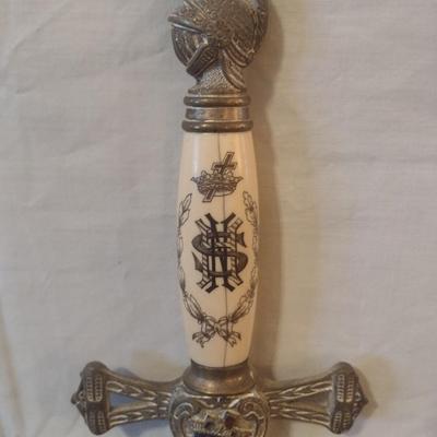 Antique Horstmann Knights Templar Lodge Masonic Sword with Scabbard Pre-1920's