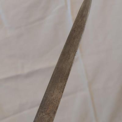 Antique Henderson Ames Knights Templar Lodge Masonic Sword with Scabbard Pre-1920's