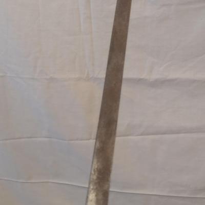 Antique Henderson Ames Knights Templar Lodge Masonic Sword with Scabbard Pre-1920's