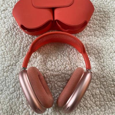 Apple AirPod max wireless over ear headset pink