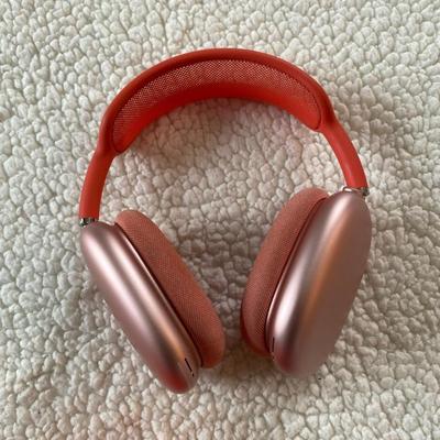 Apple AirPod max wireless over ear headset pink