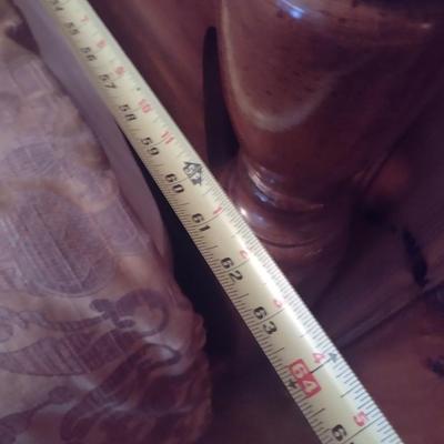 Vintage Sumter Furniture Full Size Four Poster Bed with Mattress Set