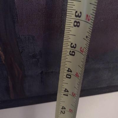 Original Painting on Cavas Framed African Sunset