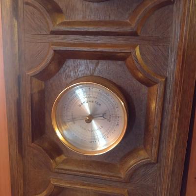 Vintage Springfield Barometer, Thermometer, and Hygrometer