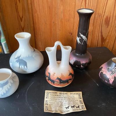 Indigenous Pottery Lot [Hozoni Pottery}
