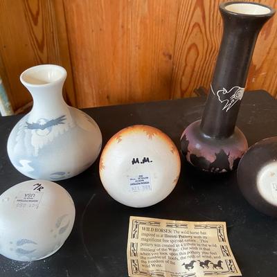 Indigenous Pottery Lot [Hozoni Pottery}