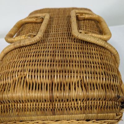 Wicker Picnic Basket