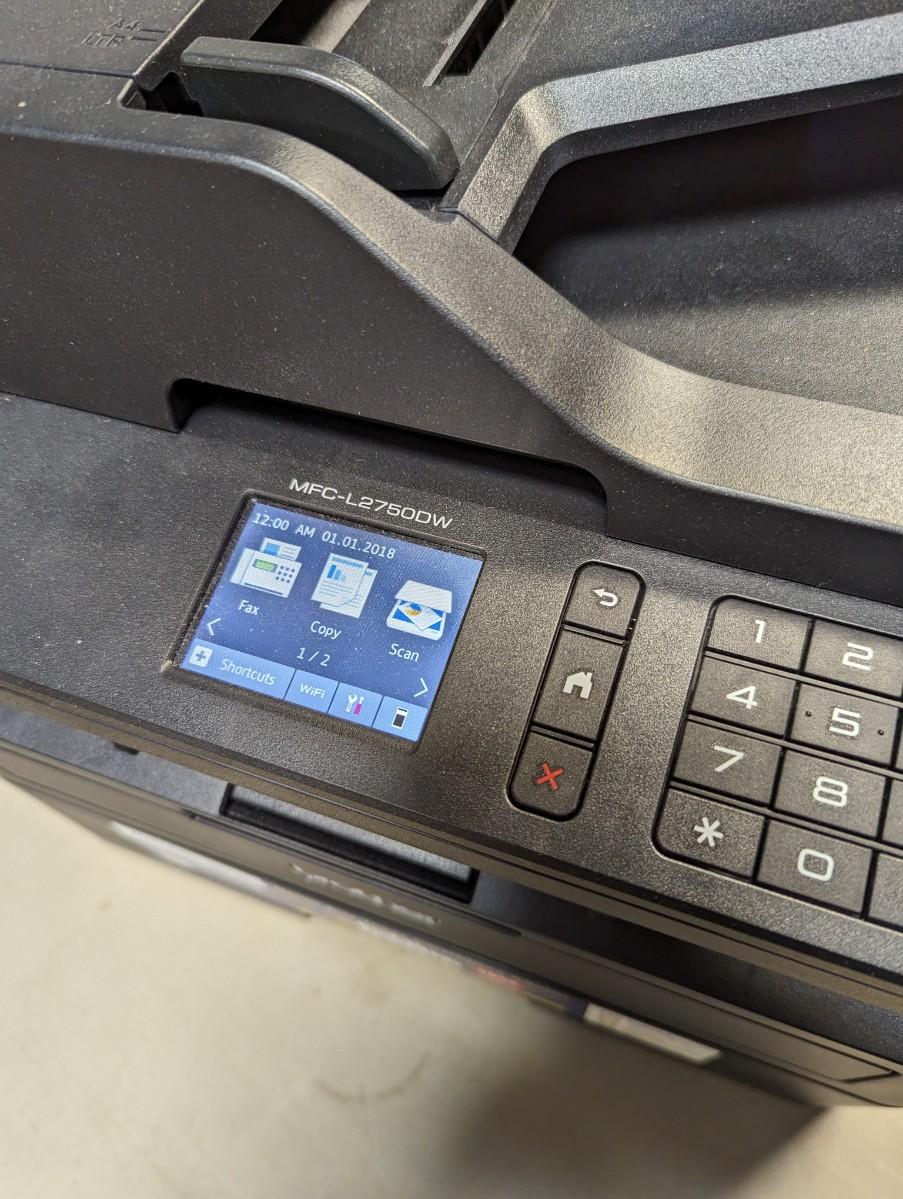 Brother MFC2750DW Fax Copy Scan