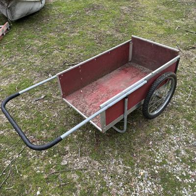 1402 Wooden Garden Cart