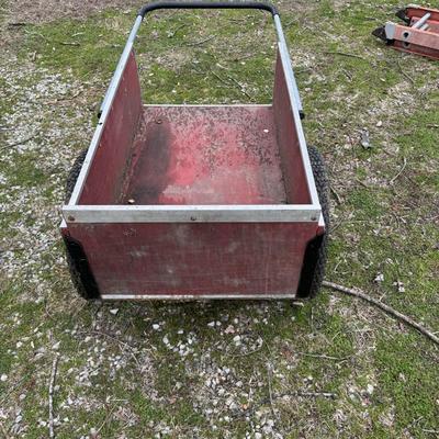 1402 Wooden Garden Cart