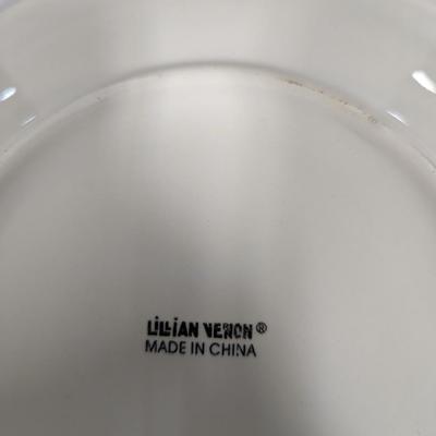Set of Four Lillian Vernon Plates