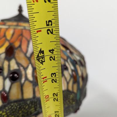 Tiffany Style Table Lamp Dragonfly