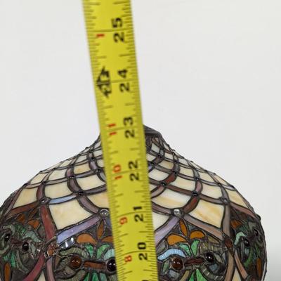 Tiffany Style Table Lamp Birds