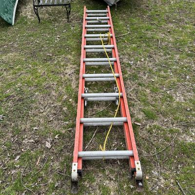 1404 Fiberglass Extension Ladder-20 Foot