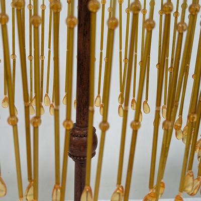 Vintage Beaded Table Lamp