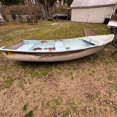 1405 Fiberglass Sailing Dingy
