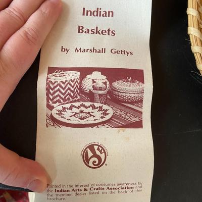Indigenous Basket Lot