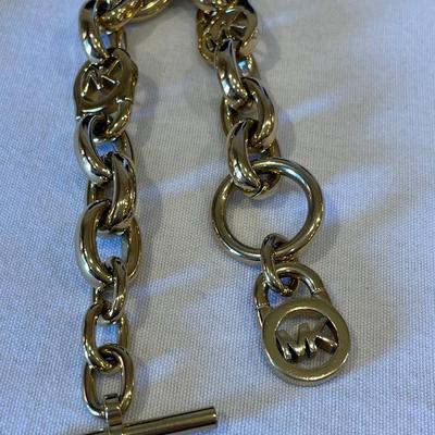 Michael Kors gold tone bracelet