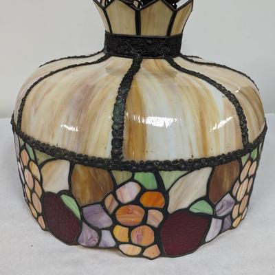 Hanging Stained Glass Electric Ceiling Lamp