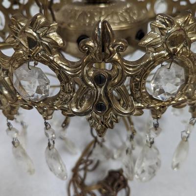 Vintage Crystal Chandelier