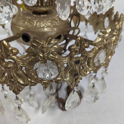 Vintage Crystal Chandelier