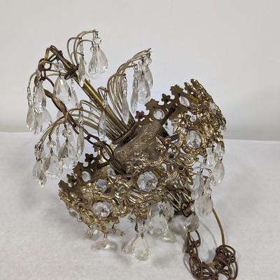 Vintage Crystal Chandelier