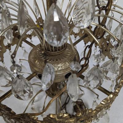 Vintage Crystal Chandelier