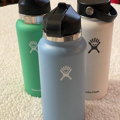 Hydro flasks trio