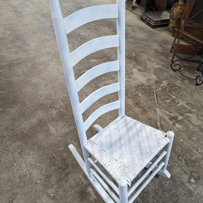 Cane Seated Rocking Chair