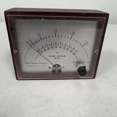 Taylor Instrument Companies Wind Speed Indicator