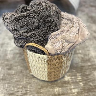 UGG throw basket