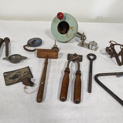 Vintage Hand Tool Related Items