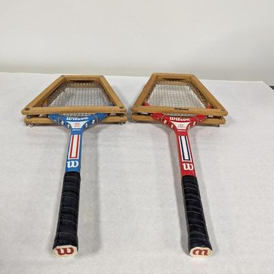 Wilson Rackets Stan Smith & Billie Jean King