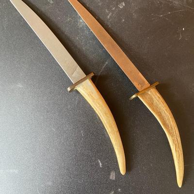 Nicholson Files with Antler Handles