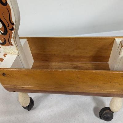 Vintage Playskool Rolling Horse Ride