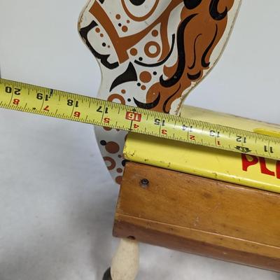 Vintage Playskool Rolling Horse Ride