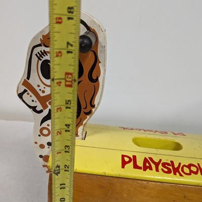 Vintage Playskool Rolling Horse Ride