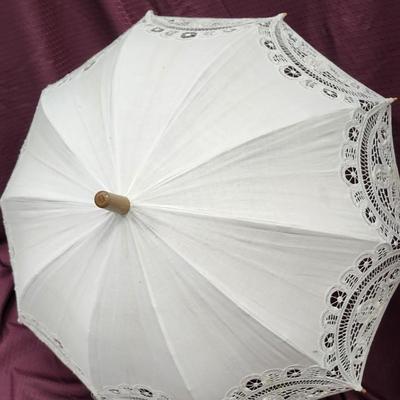 Battenburg Lace Parasol