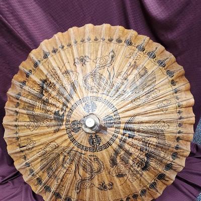 The Year of the Dragon - Bamboo Umbrella