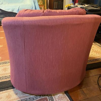 Pink Swivel Chair