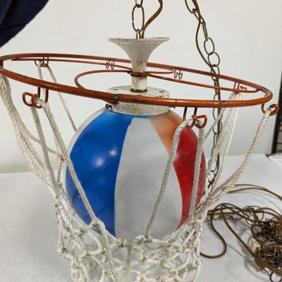 Vintage Basketball Hanging Lamp