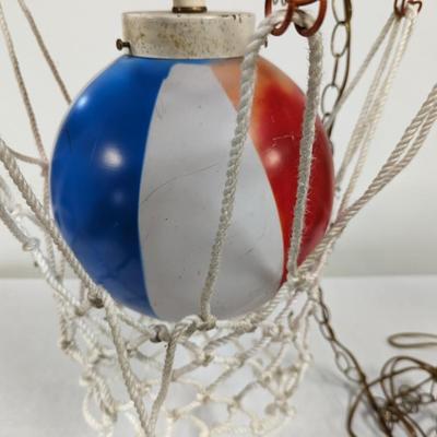 Vintage Basketball Hanging Lamp
