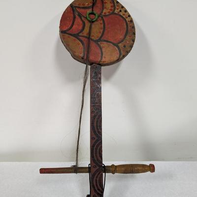 Vintage Hand Carved Instrument