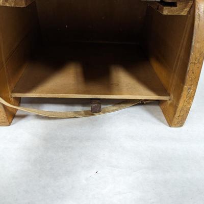 Vintage Wooden Potty Chair